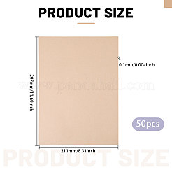 Kraft Paper PVC Stickers&nbsp;DIY-WH0899-410A