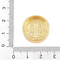 Religion Brass Beads&nbsp;KK-E802-23G-B