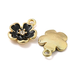 Alloy Enamel Pendants&nbsp;ENAM-D063-01G-07