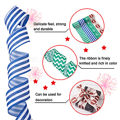 4 Rolls 4 Style Polyester Ribbons&nbsp;OCOR-PJ0001-004
