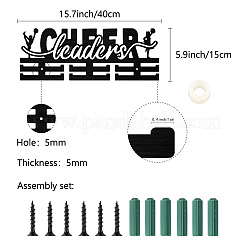 Fashion Wood Medal Hanger Holder&nbsp;ODIS-WH0041-158