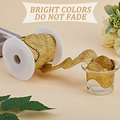 5 Yards Polyester Wavy Fringe Trim Ribbon&nbsp;OCOR-GF0003-45B