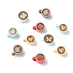 15Pcs 5 Colors Baking Paint Alloy Pendants&nbsp;FIND-CJ0005-89