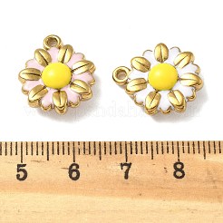 304 Stainless Steel Enamel Pendants&nbsp;STAS-D369-27G