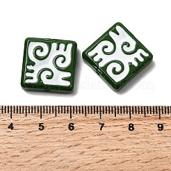 Baking Paint Glass Beads&nbsp;LAMP-Z017-03B