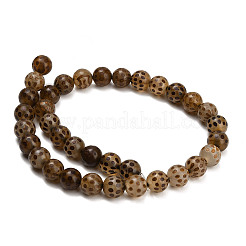 Tibetan Style dZi Beads Strands&nbsp;GG-NH0001-A02-10MM