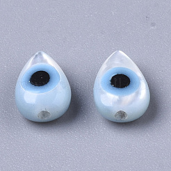 Natural White Shell Mother of Pearl Shell Beads&nbsp;SSHEL-N034-54