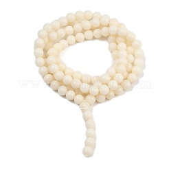 Natural Bodhi Root Beads Strand&nbsp;WOOD-B010-C02-12mm