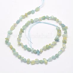 Rough Raw Natural Aquamarine Beads Strands&nbsp;G-K202-33A