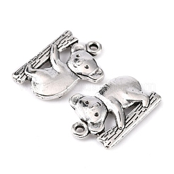 Tibetan Style Zinc Alloy Pendants&nbsp;X-TIBEP-R334-056AS-RS