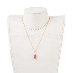 Natural Gemstone Pendant Necklaces&nbsp;NJEW-JN02599