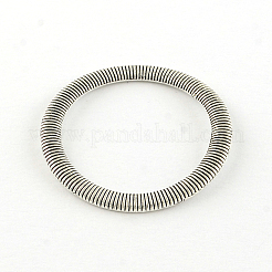 Tibetan Style Alloy Linking Rings&nbsp;TIBE-Q046-24AS-LF