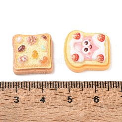 Opaque Resin Imitation Food Cabochons&nbsp;RE-CBA068D-04