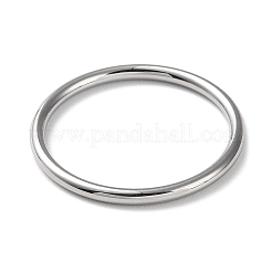 変色しない304ステンレススチール製シンプルプレーンバンド指輪、女性・男性用  ステンレス鋼色  1.7mm  内径：19.7mm&nbsp;RJEW-F152-01G-P