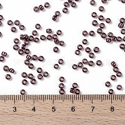 TOHOラウンドシードビーズ  日本製シードビーズ  （透明な光沢のあるアメジスト115)個  8/0  3mm  穴：1mm  約10000個/ポンド&nbsp;SEED-TR08-0115