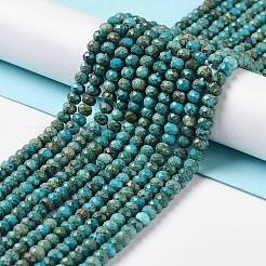 Natural Chrysocolla Beads Strands&nbsp;G-P514-C02-01