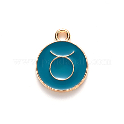Alloy Enamel Pendants&nbsp;ENAM-S124-01B-05C
