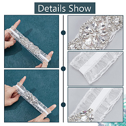 Nylon Lace Elastic Bridal Garters&nbsp;AJEW-WH0661-25A