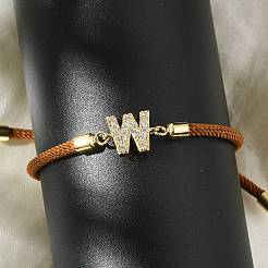 Adjustable Nylon Cord Bracelets&nbsp;BJEW-C096-01G-23