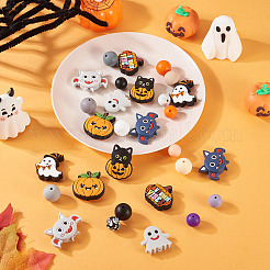 29Pcs Silicone Focal Beads&nbsp;SIL-TA0003-04