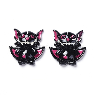 Halloween Theme Opaque Resin Cabochons&nbsp;RESI-D0003-13-1
