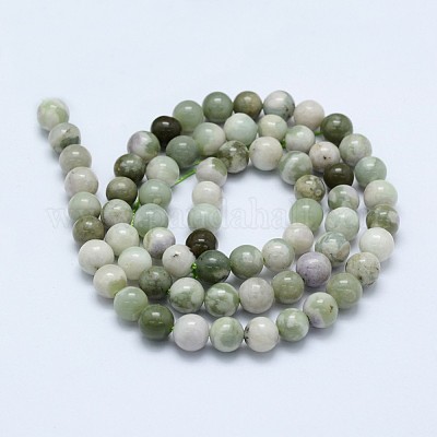 Natural Peace Jade Beads Strands&nbsp;G-I206-20-6mm-1