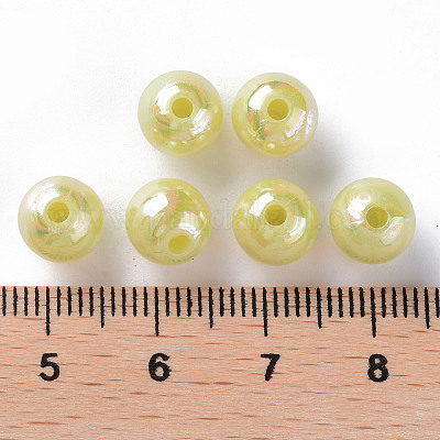Opaque Acrylic Beads&nbsp;MACR-S370-D8mm-A10-1
