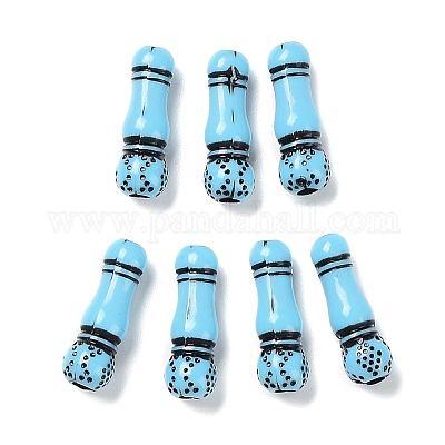 Opaque Acrylic Beads&nbsp;OACR-G016-05-1