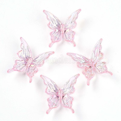 Transparent Acrylic Beads&nbsp;OACR-N137-74E-1