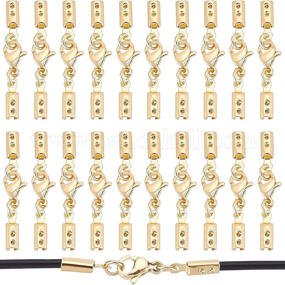 Wholesale UNICRAFTALE 20pcs Golden Lobster Clasp 304 Stainless Steel ...