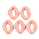 Opaque Spray Painted Acrylic Linking Rings&nbsp;X-OACR-S036-001A-I13-1