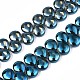 Electroplate Glass Beads Strand&nbsp;EGLA-S188-27-C01-1