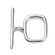 Brass Toggle Clasps&nbsp;KK-L229-011P-1