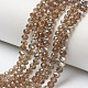 Electroplate Glass Beads Strands&nbsp;EGLA-A034-T4mm-K05-1