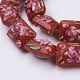 Handmade Bumpy Lampwork Beads Strands&nbsp;LAMP-K027-07A-2