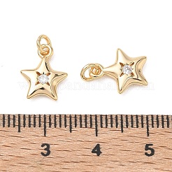 SHEGRACE Brass Clear Cubic Zirconia Pendants&nbsp;XGRQ3K091-526G