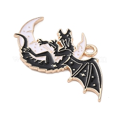Alloy Enamel Pendants&nbsp;ENAM-P258-05A-G