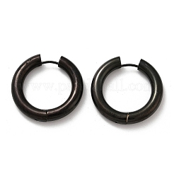 202 Stainless Steel Polishing Hoop Earrings&nbsp;EJEW-M106-02EB-07