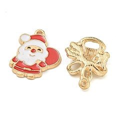 Alloy Christmas Series Enamel Pendants&nbsp;FIND-U010-04