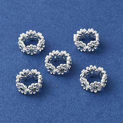 カドミウムフリー＆鉛フリー  ラックめっき  長持ちメッキ  グリーン  11.5x10x5mm  穴：7x8mm&nbsp;KK-B088-01C-01S