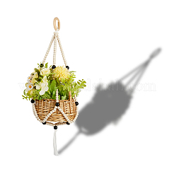 Wooden Plant Rack&nbsp;AJEW-WH20816-032A