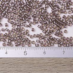 MIYUKIデリカビーズ  シリンダー  日本製シードビーズ  11/0  （db0912)スパークリングシナモンライニングトパーズ  1.3x1.6mm  穴：0.8mm  約2000PCS /ボトル  10 G /ボトル&nbsp;SEED-JP0008-DB0912