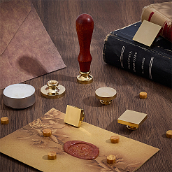 DIY Scrapbook Blank Brass Wax Seal Stamp Heads&nbsp;DIY-OC0015-85