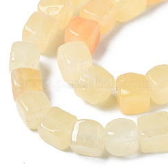Dyed Natural White Jade Beads Strands&nbsp;G-S364-083A-06