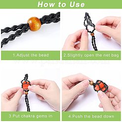 7 Chakra Healing Crystal Stones Jewelry Kits&nbsp;PW-WG48340-01