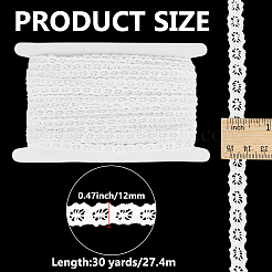 30 Yards Cotton Flower Lace Ribbon&nbsp;OCOR-BC0008-74