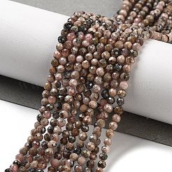 Argentina Natural Rhodonite Beads Strands&nbsp;G-G140-A01-02