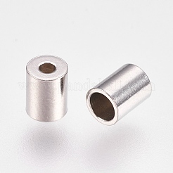 Tarnish Resistant 201 Stainless Steel Cord Ends&nbsp;STAS-L205-21P