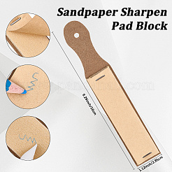 絵画用品キット  スポンジペン2本、紙消しスマッジペン6本、鉛筆ポインターサンドペーパー1本が含まれます。  ミックスカラー  145x7.5~12mm&nbsp;FIND-CP0003-13