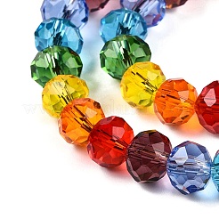 Transparent Glass Beads Strands&nbsp;X-GLAA-T023-08B